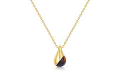  Lady Cozy - Zilver / 14kt GP - 60cm